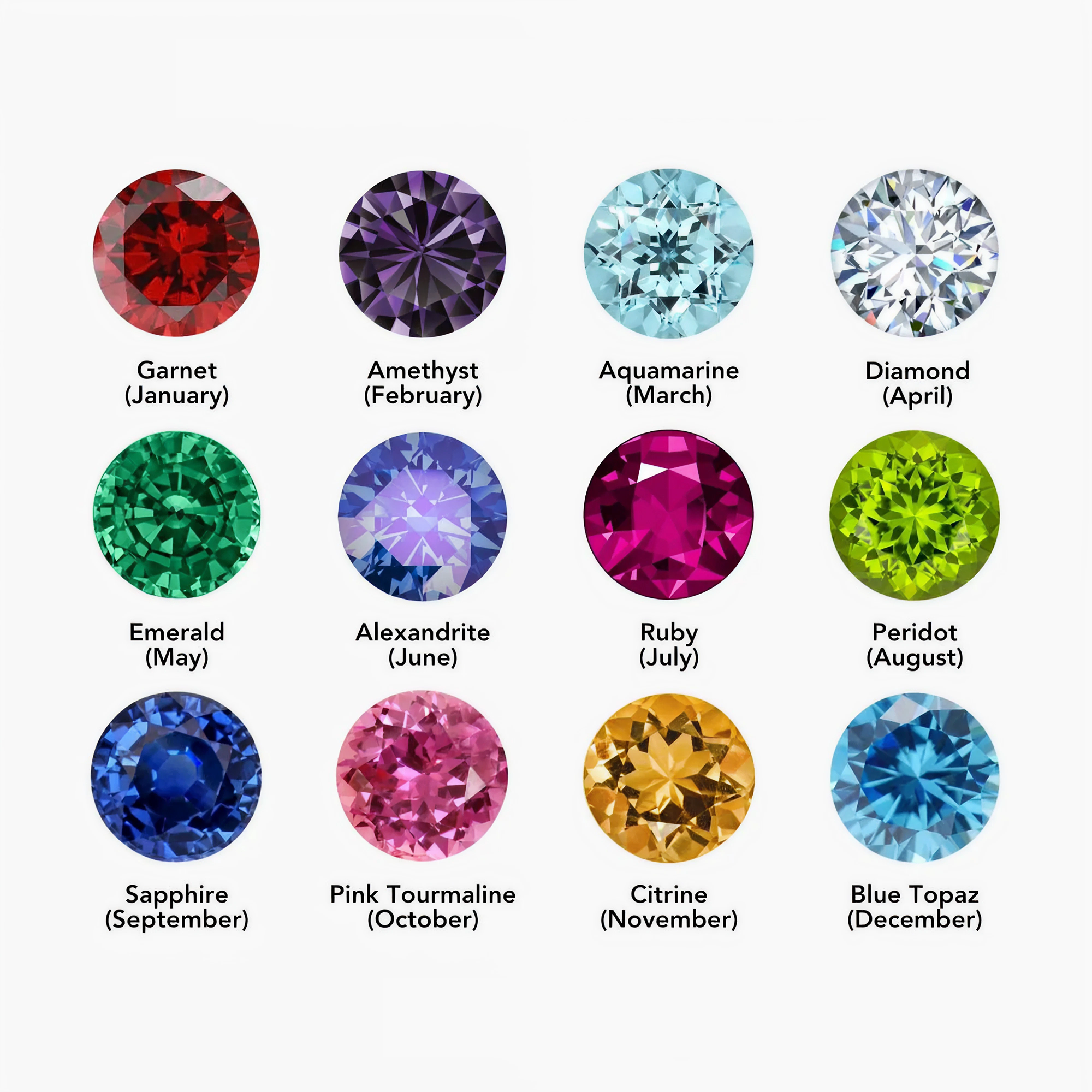 AX Paperclip-armband med Födelsesten och Korsberlock